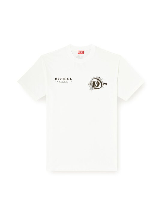 Diesel - Boxy Print t-paita - OFF WHITE 141 | Stockmann - photo 1