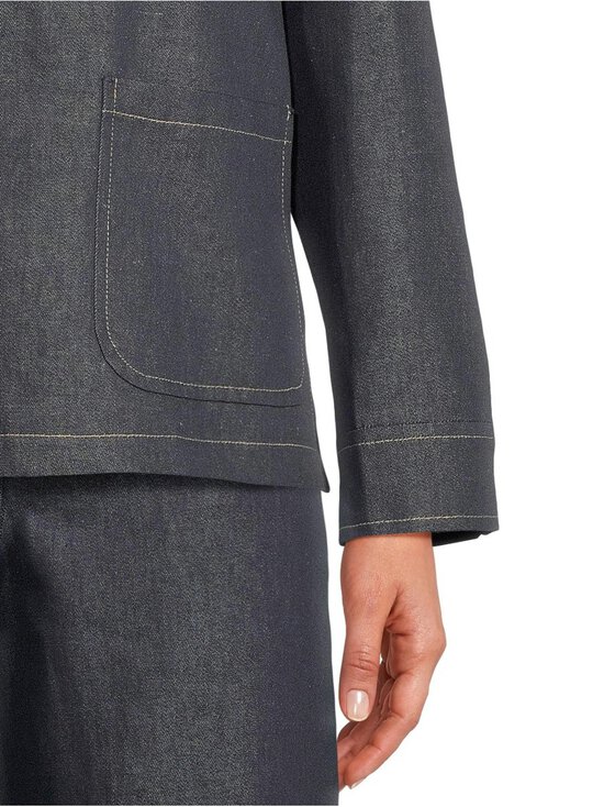 Max Mara Studio - Amico- puuvilla-pellavapusero - 003 BLAU - photo 4 Max Mara Studio - Amico- puuvilla-pellavapusero - 003 BLAU | Stockmann - photo 4