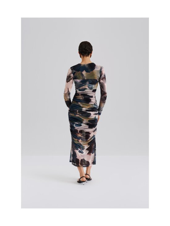 Malina - Elionora Sheer Jersey Midi -mekko - DUSTY POPPY | Stockmann - photo 3