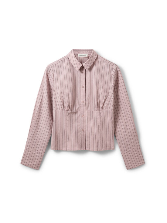 Sofie Schnoor - LianuSW Striped Fitted -paitapusero - 7173 DUSTY PLUM SRIPE | Stockmann - photo 1