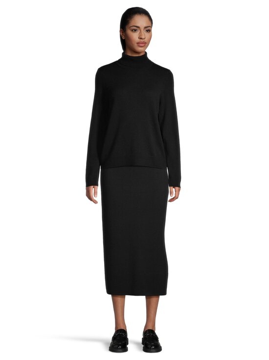 ESSENTIALS by Stockmann - Sibel-kashmirneulepusero - BLACK - MC-27060 | Stockmann - photo 2