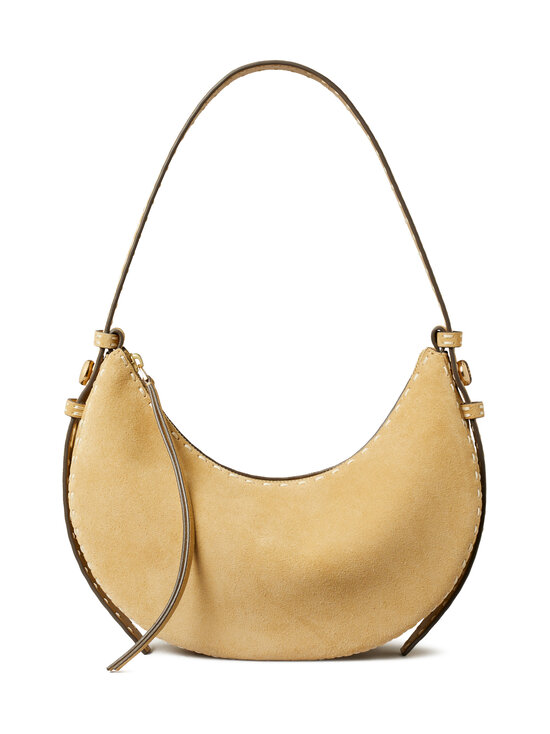 Tory Burch - Romy Suede Pick Stitch Half Moon rokassoma - BUTTER | Stockmann - photo 1