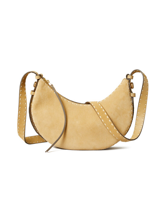 Tory Burch - Romy Suede Pick Stitch Half Moon rokassoma - BUTTER | Stockmann - photo 3