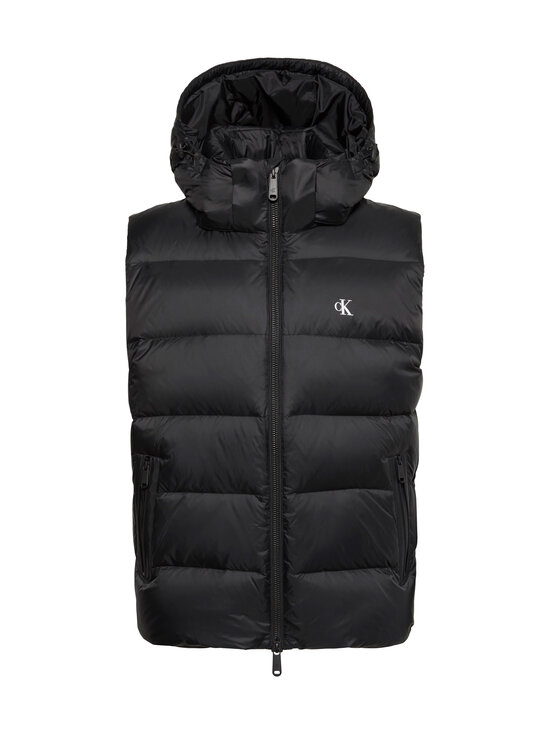 Calvin Klein Jeans - Zip Off Hood Down Puffer stepēta veste - UB1 BLACK | Stockmann - photo 1