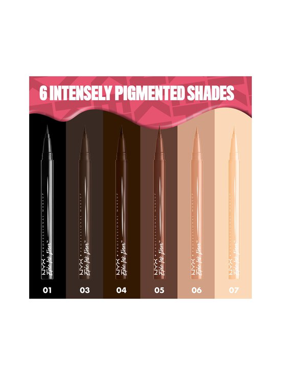 NYX Professional Makeup - Epic Ink Liner Eyeliner -nestemäinen silmänrajausväri - 06 LIL TOASTY - photo 5 NYX Professional Makeup - Epic Ink Liner Eyeliner -nestemäinen silmänrajausväri - 06 LIL TOASTY | Stockmann - photo 5