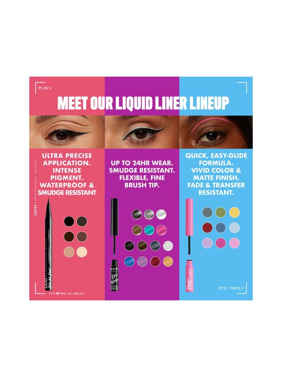 NYX Professional Makeup - Epic Ink Liner Eyeliner -nestemäinen silmänrajausväri - 06 LIL TOASTY - photo 7 NYX Professional Makeup - Epic Ink Liner Eyeliner -nestemäinen silmänrajausväri - 06 LIL TOASTY | Stockmann - photo 7