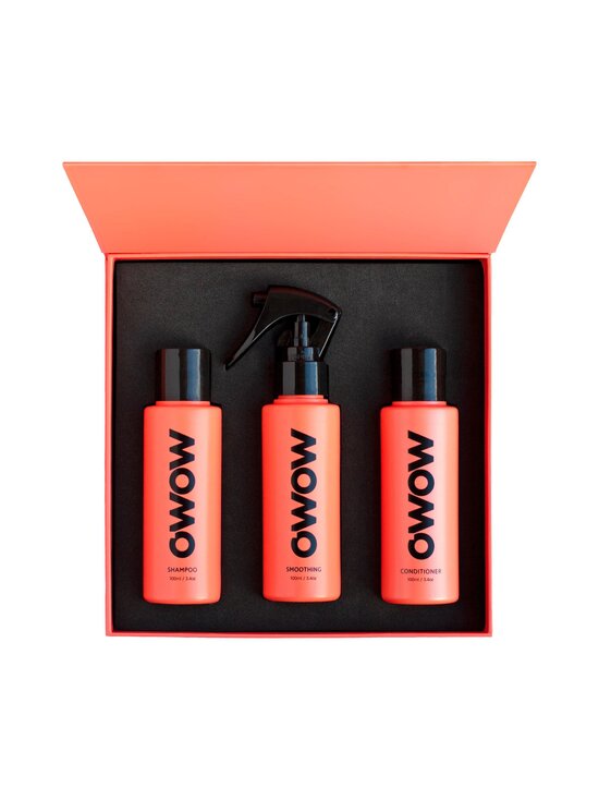 At home Smoothing Treatment Kit -hiustenhoitopakkaus 3 x 100 ml