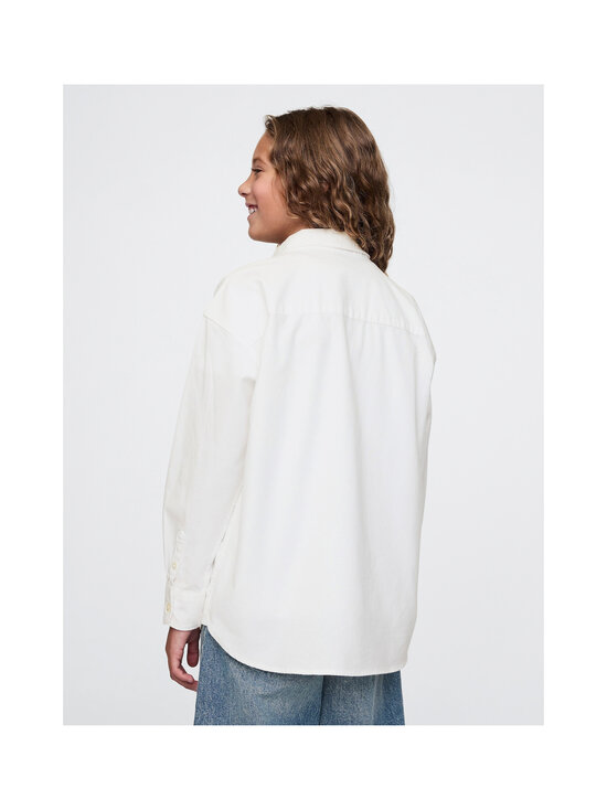 GAP - Logo Oxford Oversized Fit krekls ar apkakli - OPTIC WHITE | Stockmann - photo 4