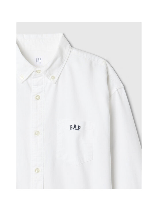 GAP - Logo Oxford Oversized Fit krekls ar apkakli - OPTIC WHITE | Stockmann - photo 5