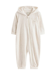 Lindex - Velūra kombinezons ar kapuci - 6809 WHITE | Stockmann