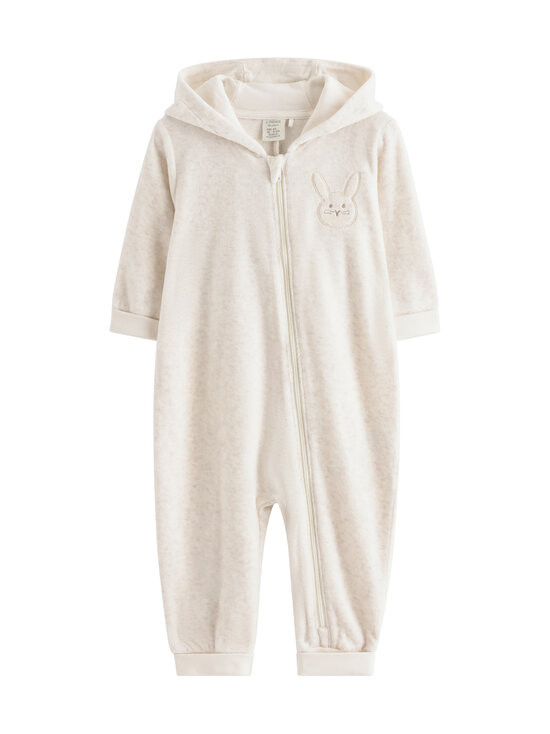 Lindex - Velūra kombinezons ar kapuci - 6809 WHITE | Stockmann - photo 1