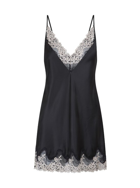 Black & Sand Top
