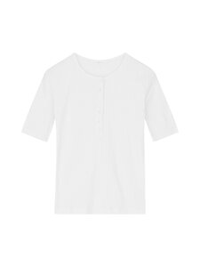 Skall Studio - Trikotaažsärk Liv Henley - OPTIC WHITE | Stockmann