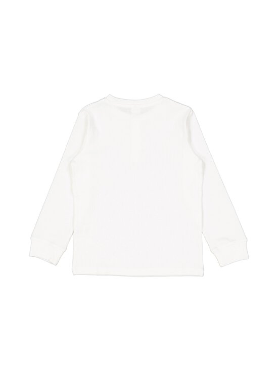 Lindex - Pikkade varrukatega särk Ribbed Henley - 300 OFF WHITE | Stockmann - photo 2
