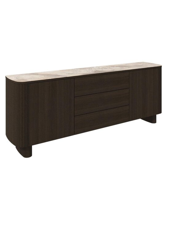 BoConcept - Santiago-senkki ruskea keramiikka / tumma tammi L 200 cm - BROWN | Stockmann - photo 2