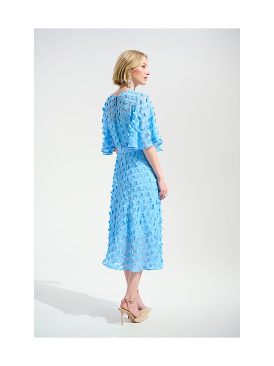 Joseph Ribkoff - Embroidered Chiffon Fit And Flare 3D -mekko - 4373 SKY BLUE | Stockmann - photo 3
