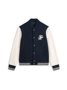 Tommy Hilfiger - Script Colorblock Bomber -takki - DW5 DESERT SKY | Stockmann