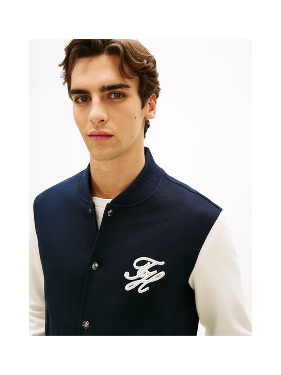 Tommy Hilfiger - Script Colorblock Bomber -takki - DW5 DESERT SKY | Stockmann - photo 4