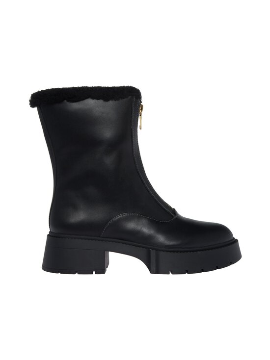 Coach - Leah Platform Shearling Zip -nahkanilkkurit - 002 BLACK | Stockmann - photo 1