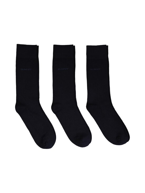 GANT - Soft kokvilnas zeķes, 3 pāri - 410 MARINE | Stockmann - photo 1