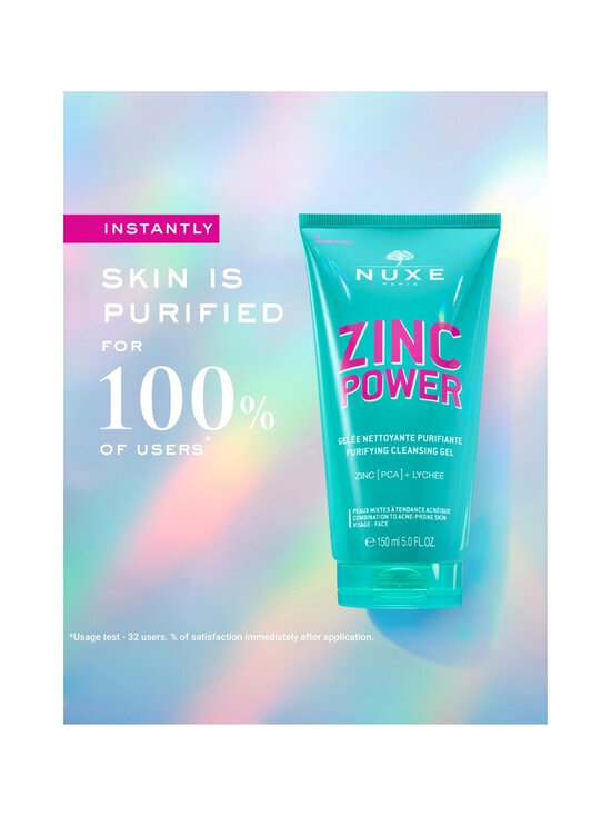 Nuxe - Zinc Power Purifying Cleansing Gel -puhdistusgeeli - NOCOL | Stockmann - photo 3