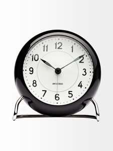 Arne Jacobsen - Station Alarm Clock - BLACK Arne Jacobsen - Station Alarm Clock - BLACK | Stockmann