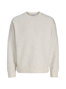 Jack & Jones - JjeBarron-collegepaita - WHITE MELANGE | Stockmann