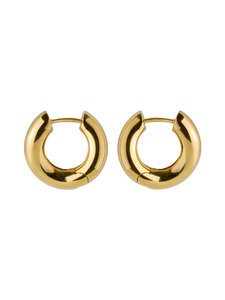 Pernille Corydon - Flowing Stream Huggies -korvakorut - GOLD PLATED | Stockmann