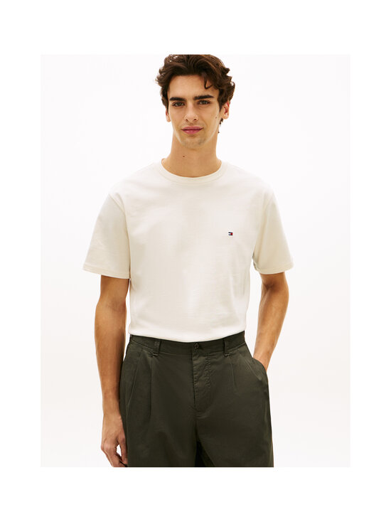 Tommy Hilfiger - Flag t-paita - Z00 IVORY PETAL | Stockmann - photo 5