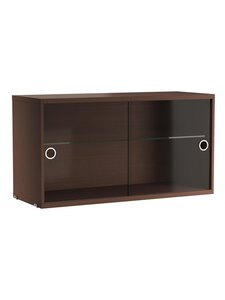 String Furniture - String-vitriinikaappi tumma tammi 78 x 30 cm - BROWN | Stockmann