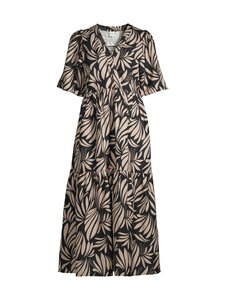 NOOM - Aileen-pellavasekoitemekko - BLACK PRINT COMBO | Stockmann