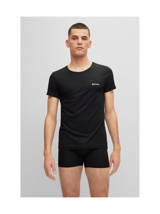 BOSS - Micro Rib -paita - 001 BLACK - photo 2 BOSS - Micro Rib -paita - 001 BLACK | Stockmann - photo 2