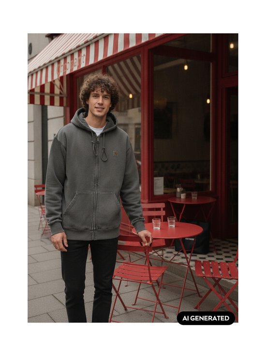 Carhartt WIP - Kapuutsiga dressijakk Vista - 89GD BLACK /GARMENT DYED | Stockmann - photo 3