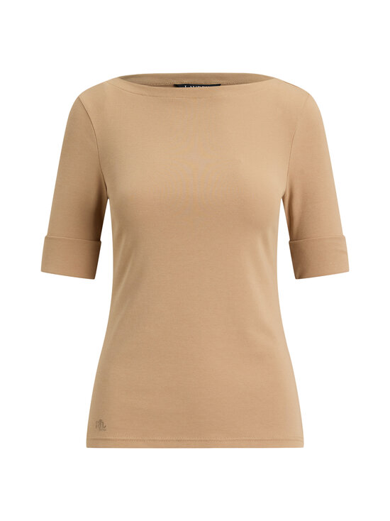 Lauren Ralph Lauren - Judy Elbow Sleeve -pusero - 504 LAUREN CAMEL | Stockmann - photo 1