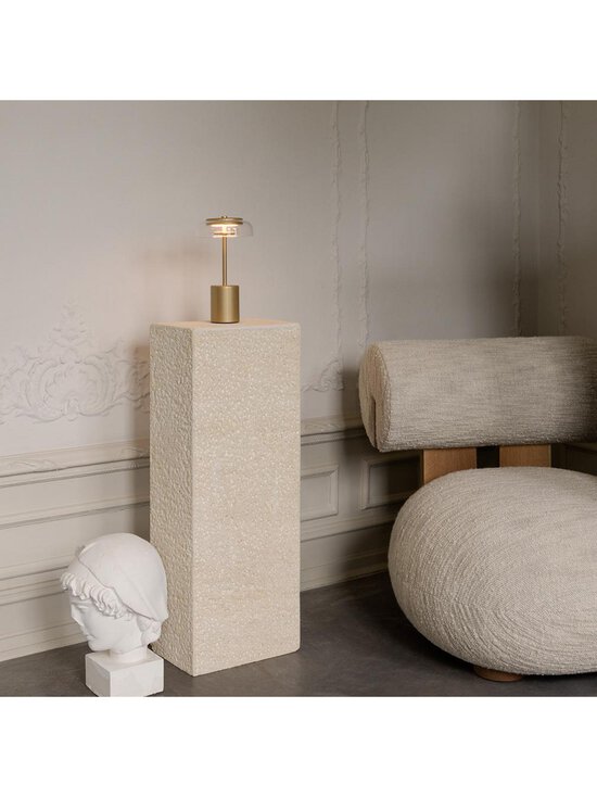 Nuura - Blossi Mini -pöytävalaisin ladattava kulta / kirkas - GOLD | Stockmann - photo 11