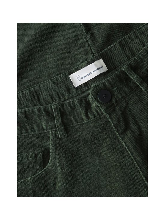 Knowledge Cotton Apparel - Chuck Regular -vakosamettihousut - 1090 FORREST NIGHT | Stockmann - photo 3