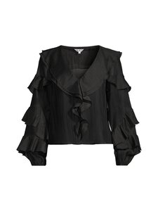 Object - ObjZiva Ruffle -pusero - BLACK | Stockmann