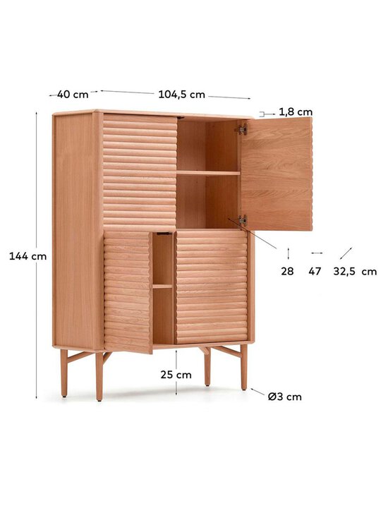 Kave Home - Lenon-kaappi - RUSKEA - photo 9 Kave Home - Lenon-kaappi - RUSKEA | Stockmann - photo 9