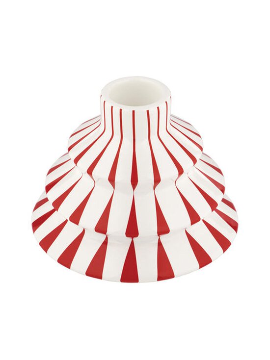Alessi - Nz07 Delight Candlestick -kynttilänjalka - WHITE/RED/GOLD | Stockmann - photo 2
