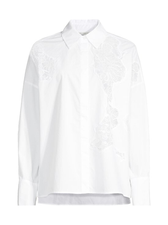 SECOND FEMALE - Karin Lace -paita - 1001 WHITE | Stockmann - photo 1