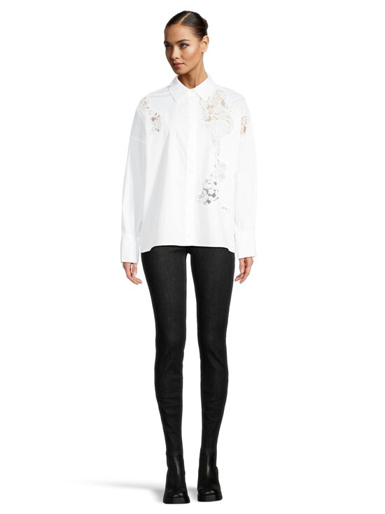SECOND FEMALE - Karin Lace -paita - 1001 WHITE | Stockmann - photo 2
