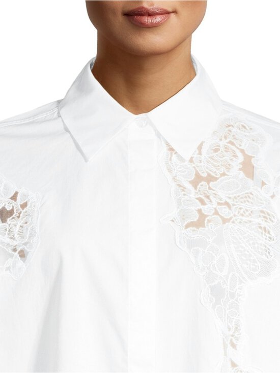 SECOND FEMALE - Karin Lace -paita - 1001 WHITE | Stockmann - photo 5