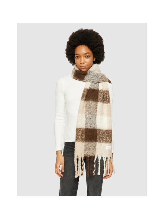 Knowledge Cotton Apparel - Sall Checked GRS - 7007 BROWN CHECK | Stockmann - photo 3