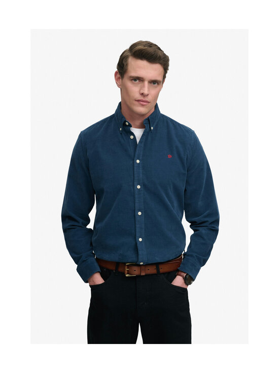 Superdry - Velvetist särk Classic Needle - BYW INSIGNIA BLUE | Stockmann - photo 2