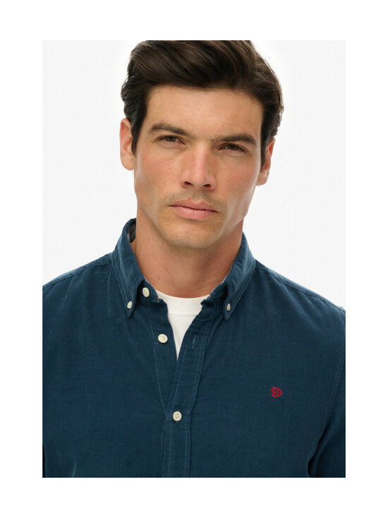 Superdry - Velvetist särk Classic Needle - BYW INSIGNIA BLUE | Stockmann - photo 5