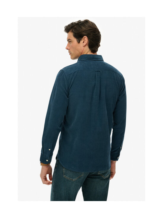 Superdry - Velvetist särk Classic Needle - BYW INSIGNIA BLUE | Stockmann - photo 8