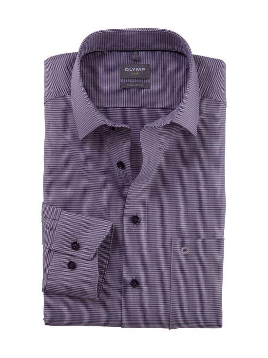 Olymp - Comfort Fit Houndstooth krekls ar apkakli - 97 PFLAUME - photo 1 Olymp - Comfort Fit Houndstooth krekls ar apkakli - 97 PFLAUME | Stockmann - photo 1
