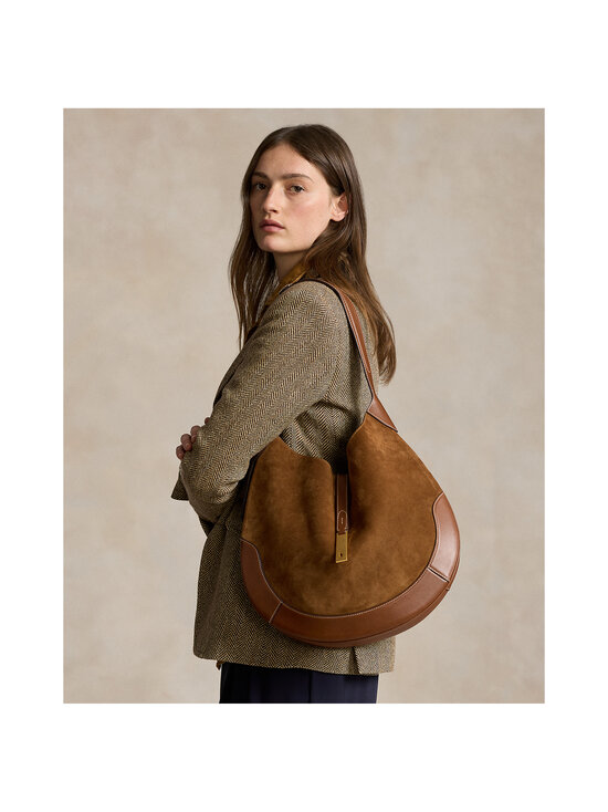 Polo Ralph Lauren - Õlakott Polo ID Hobo Medium - 001 CINNAMON/CUOIO | Stockmann - photo 6