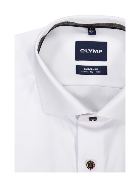Olymp - Modern Fit Satin -kauluspaita - 00 WEISS | Stockmann - photo 2
