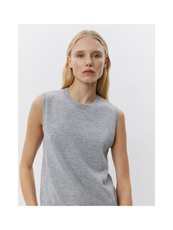 Sofie Schnoor - Karlisw-neuleliivi - 8010 GREY MELANGE | Stockmann - photo 4